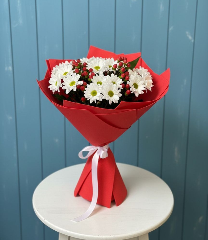 Букет цветов из: Хризантемы в Ипатово