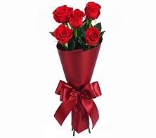 Букет 5 Красных роз Эдлесс Лав в Ипатово