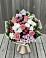 Букет цветов из: Альстромерии, Гвоздики, Розы и Хризантемы в Ипатово
