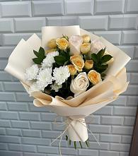Букет цветов из:  Розы и Хризантемы в Ипатово