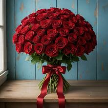 Букет Красные розы Блэк Меджик в Ипатово