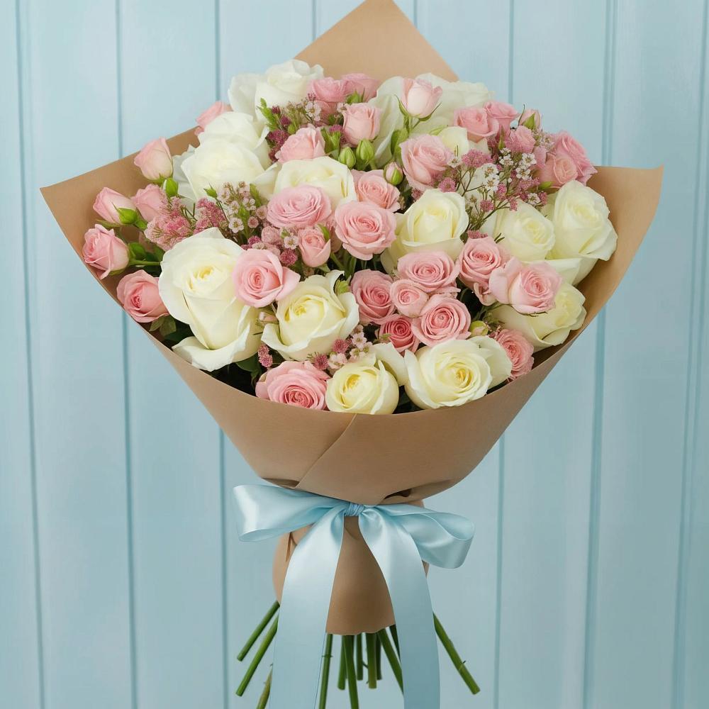 Букет цветов из: Розы в Ипатово