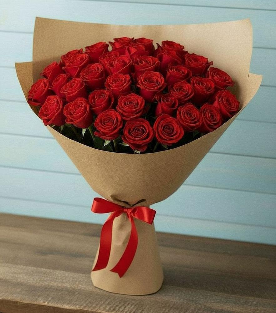 Букет Красные розы Милано в Ипатово