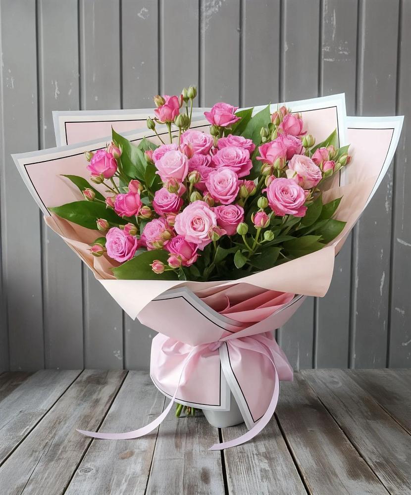 Букет Розовый кустик в Ипатово