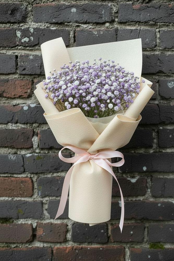 Букет цветов из: Гипсофила в Ипатово