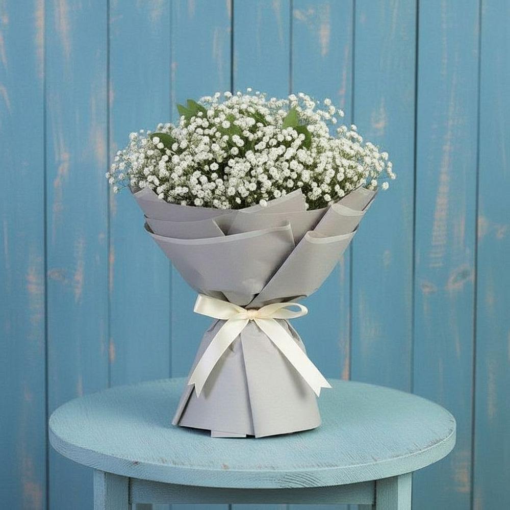 Букет цветов из: Гипсофила в Ипатово