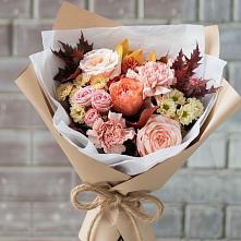 Букет цветов из:  Гвоздики, Хризантемы и Розы в Ипатово