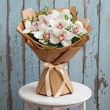 Букет цветов из:  Орхидеи и Розы в Ипатово